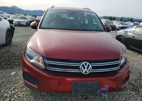 2016 Volkswagen Tiguan S z USA, uszkodzony, nr VIN WVGAV7AX8GW024558